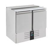 Saladette Compact Line, 2 dører, 900x700x870 mm