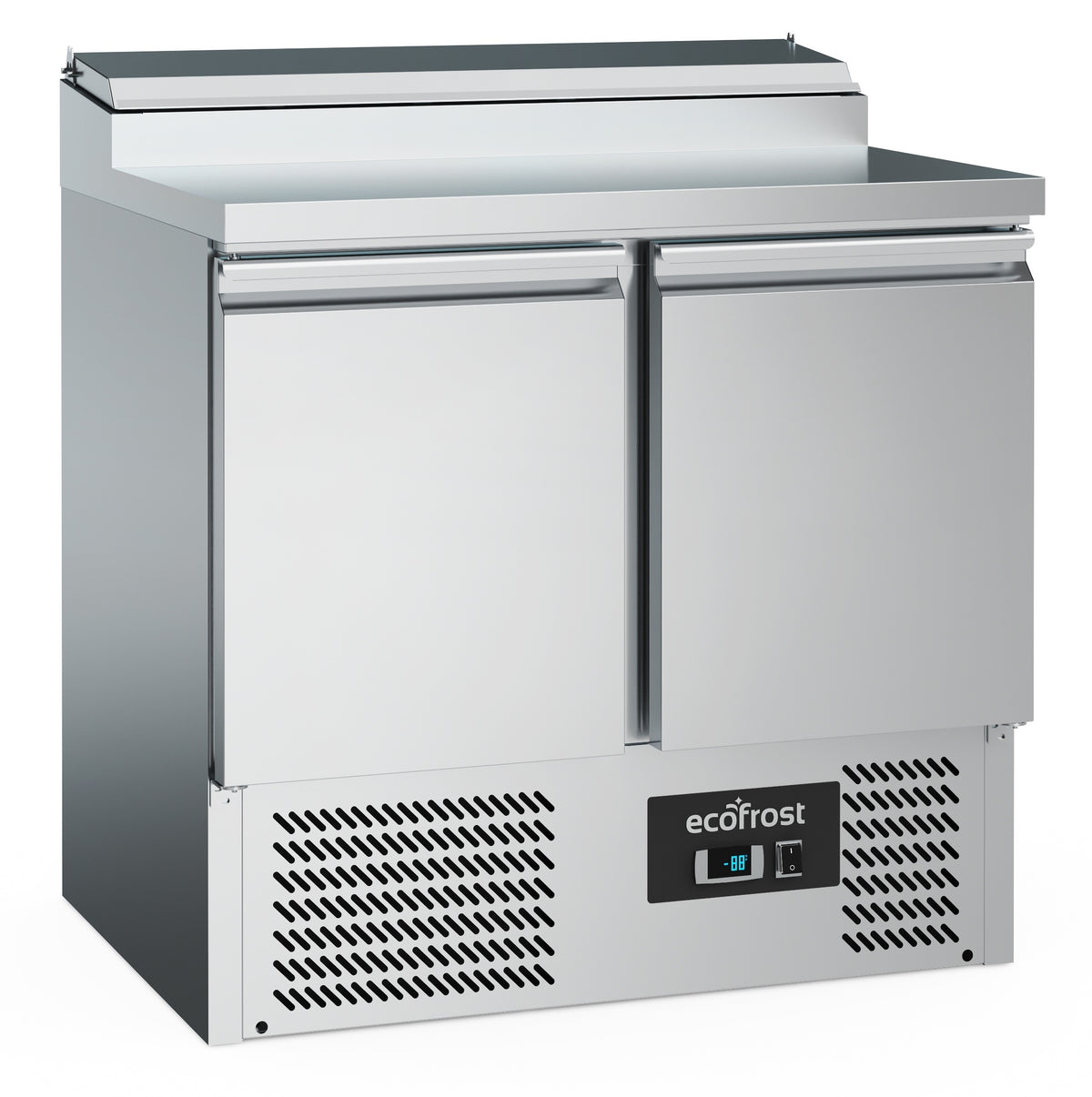 SALADETTE 2 DØRER 5x 1/6GN BEHOLDER