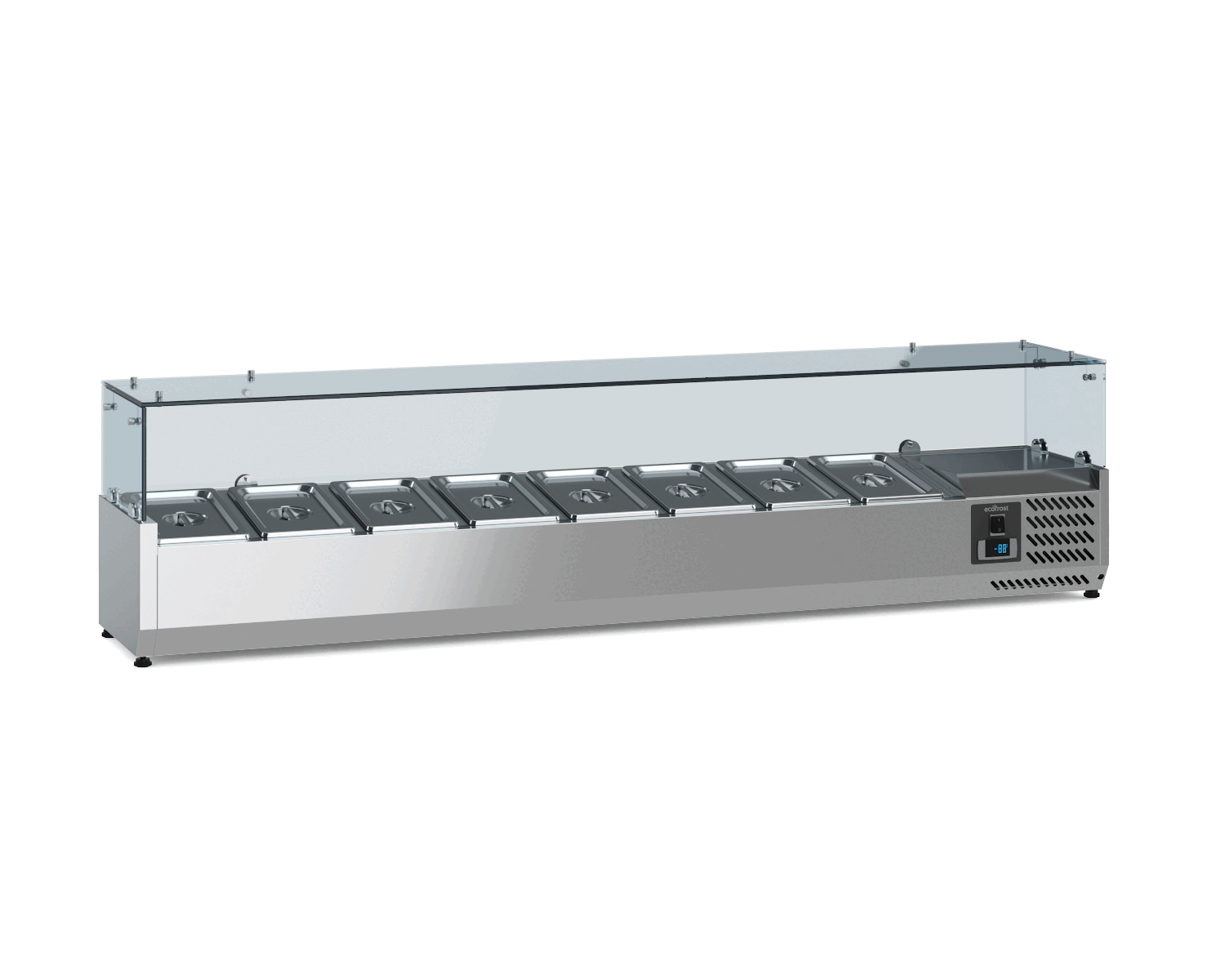 KJØLT BENKEPLATE 1/4 GN x 8