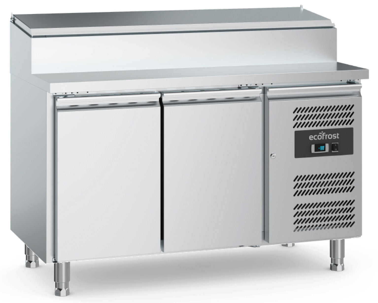 SALADETTE 2 DØRS 6x1/3GN BEHOLDER