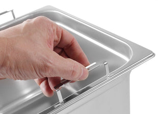 GN-beholder med fallende håndtak, GN 1/1, 14L, 530x325x(H)100mm