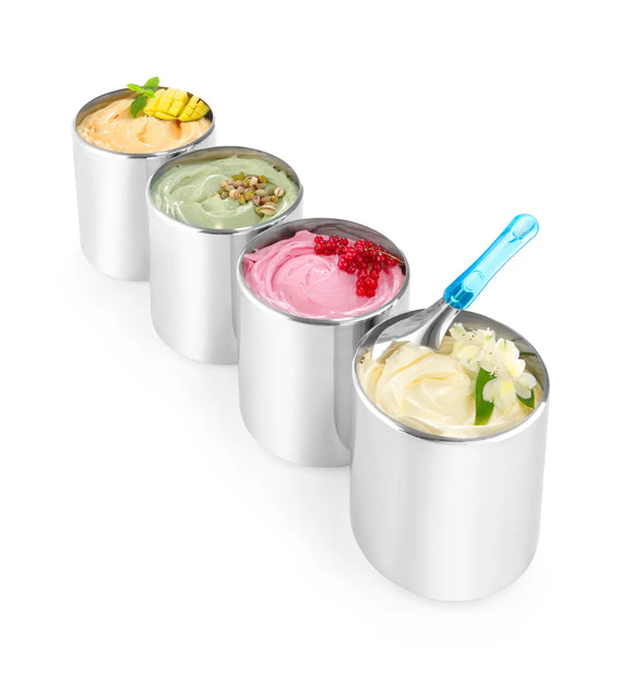 Iskrembeholder, rund 7 liter