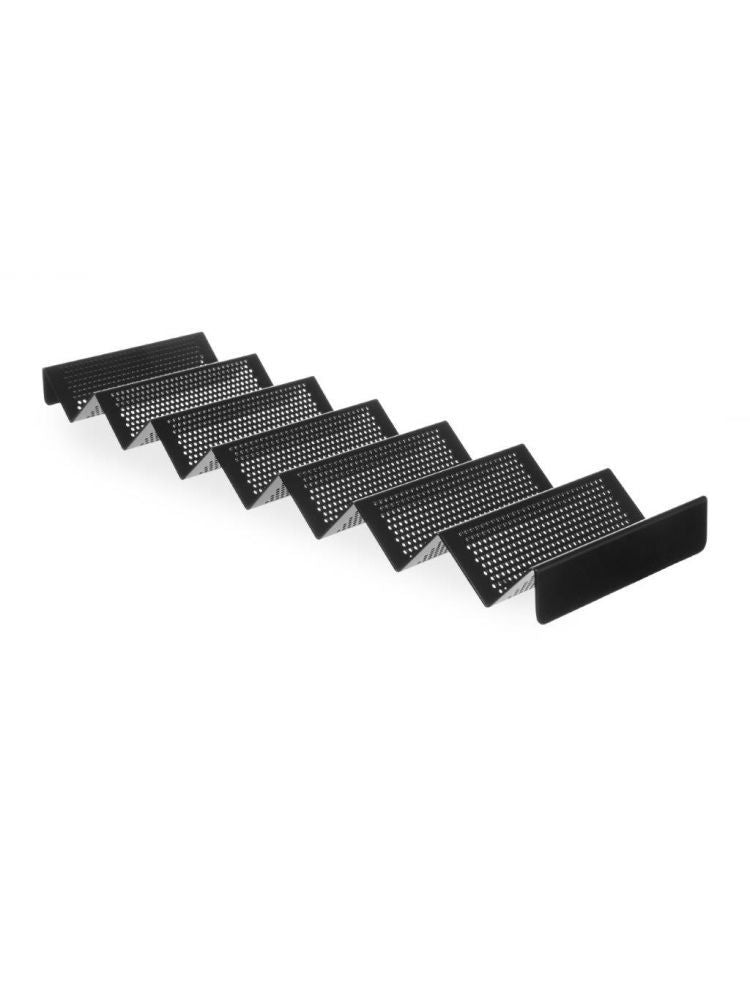 Rundstykkeholder - perforert, 580x170x(H)40mm
