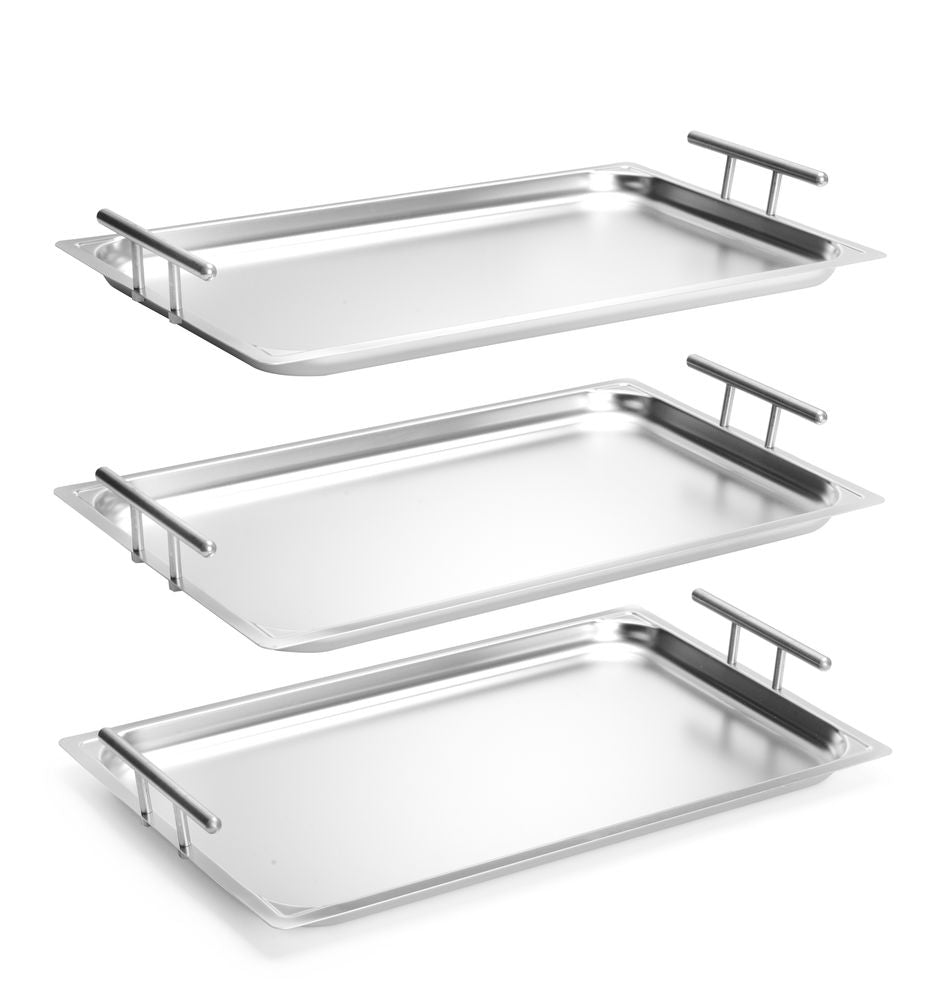 Rektangulært serveringsbrett, 530x325x(H)70mm