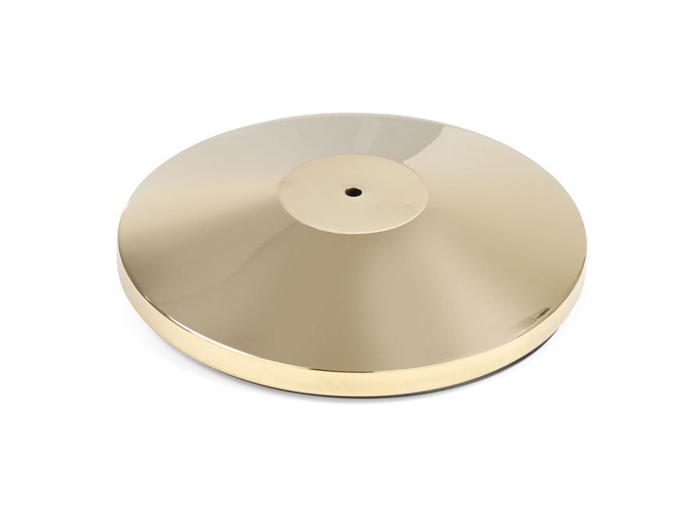 Barrierestolpe gullfinish, HENDI, base, ⌀360x(H)65mm