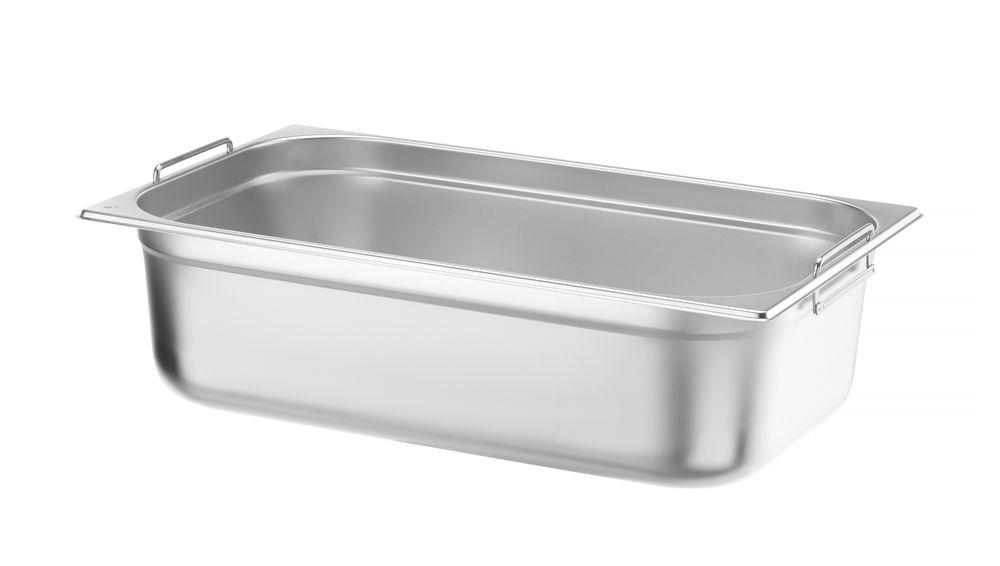GN-beholder 1/1 Profi Line PLUS med nedfellbare håndtak, 14L, 100 mm – bilde 3