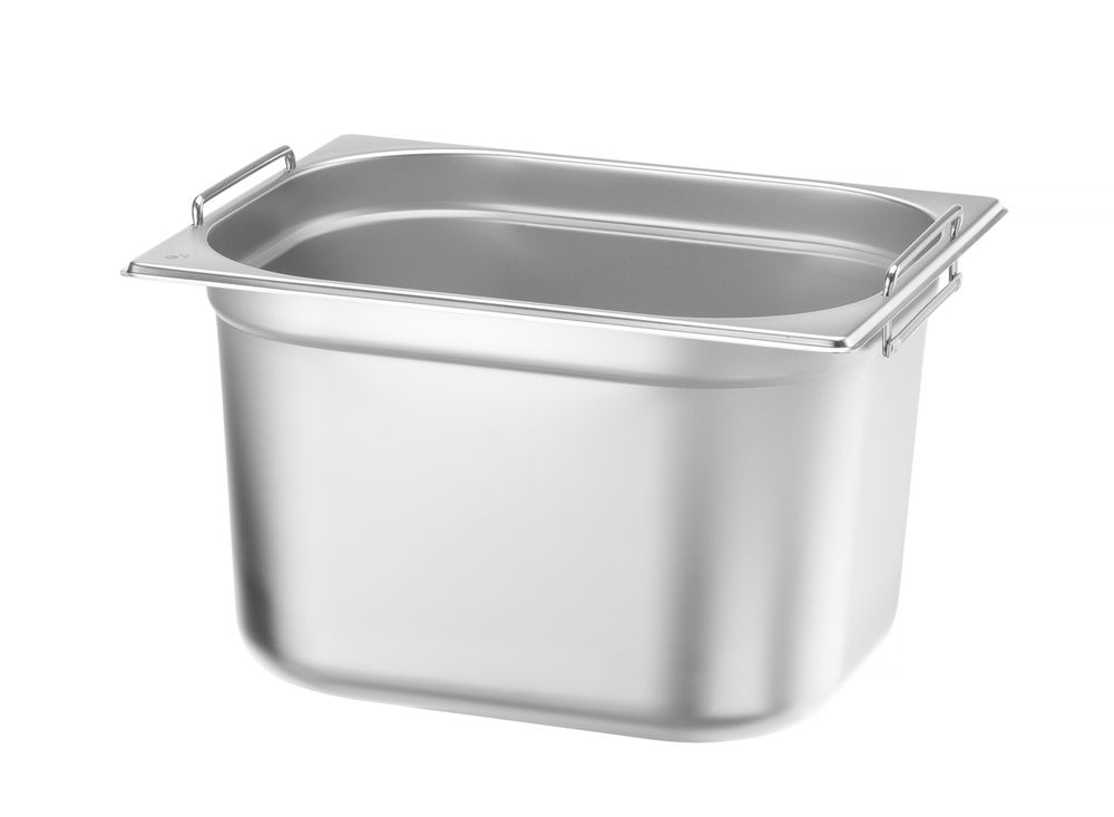 GN-beholder 1/2 Profi Line PLUS med nedfellbare håndtak, 6,5L, 100 mm – bilde 2