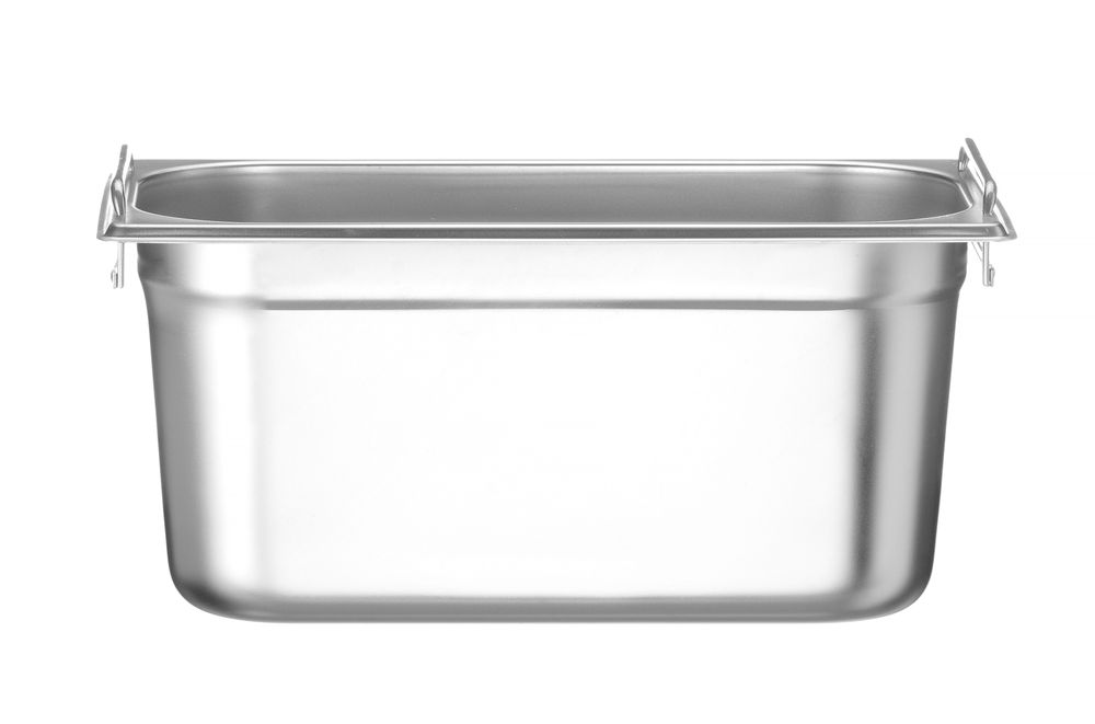 GN-beholder 1/3 Profi Line PLUS med nedfellbare håndtak, 4L, 100 mm – bilde 3