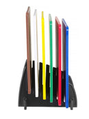 Sett med 6 skjærebrett HACCP m/stativ-2