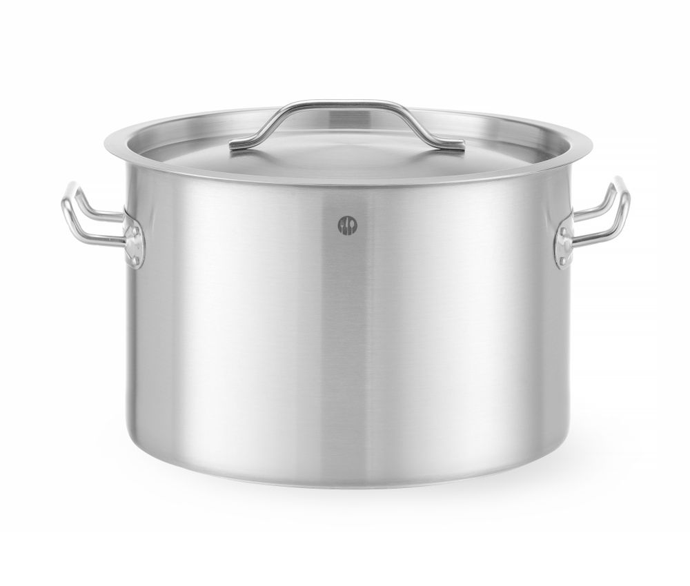 Grytegryte midt - med lokk, 23L, ⌀350x(H)240mm