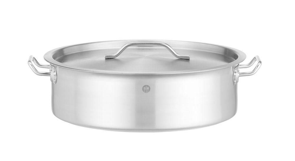 Lav kjele med lokk, 15,8L, ⌀380x(H)139mm