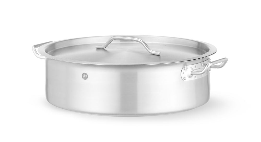 Lav kjele med lokk, 15,8L, ⌀380x(H)139mm