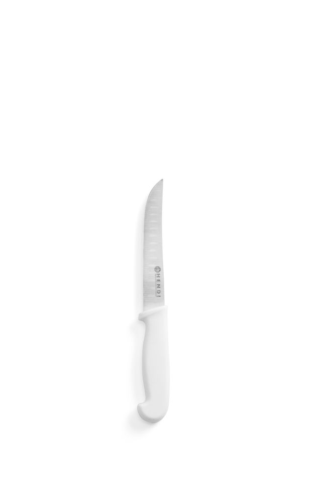 Kniv universal  with Granton Edge, Lang Model, White, (L) 230mm