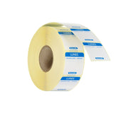 Dagsetiketter mandag, blå, 1000 stk, 25x25 mm (ES/PT/EN)