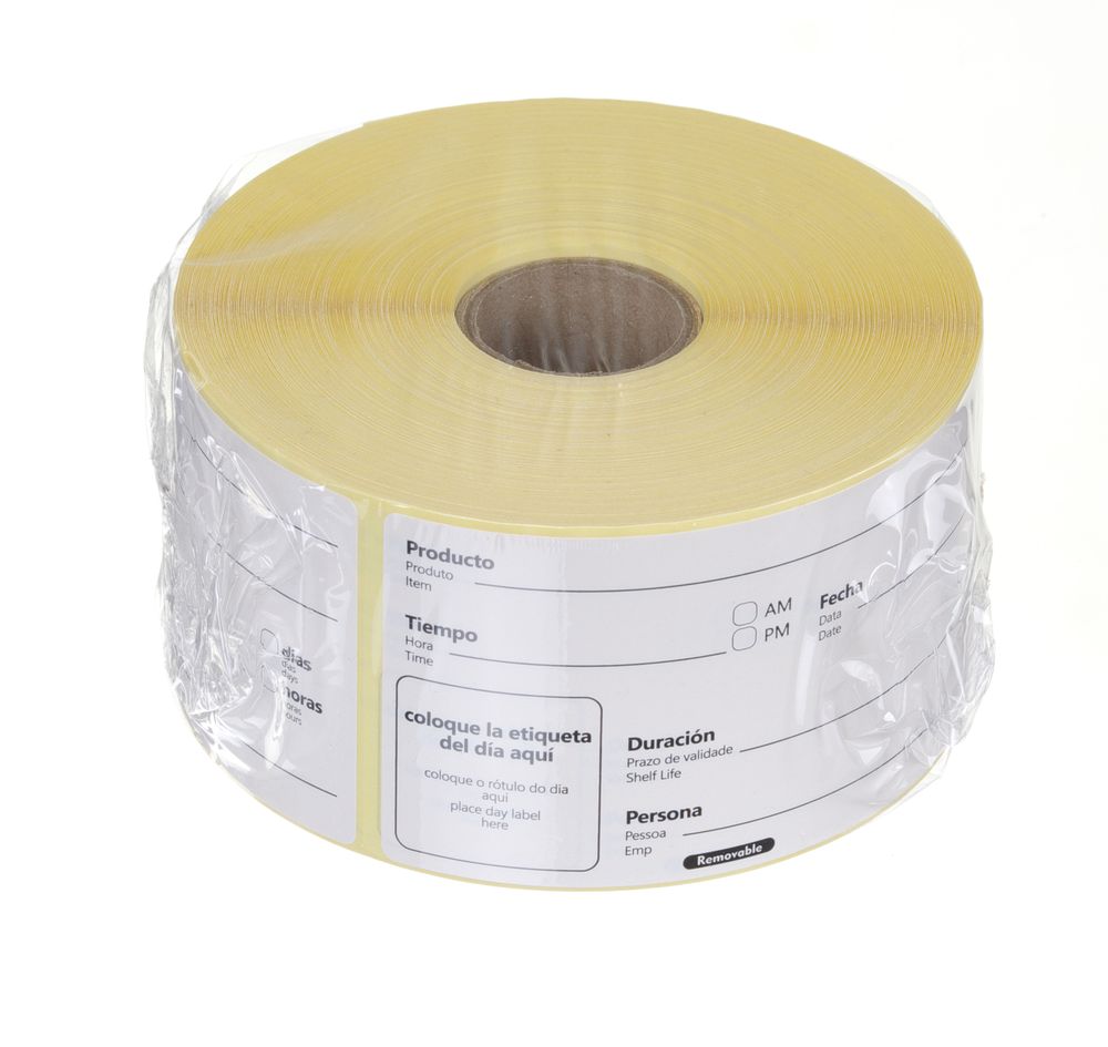 Etiketter for varerotasjon, hvit, 500 stk, 100x50 mm (ES/PT/EN) – bilde 2