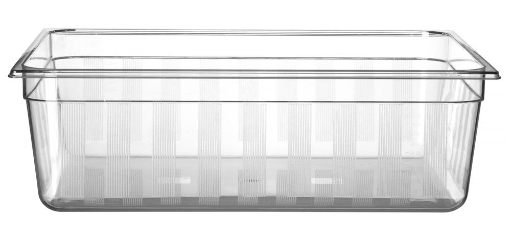 GN-beholder 2/1 COOL, 55,5L, transparent, 100 mm