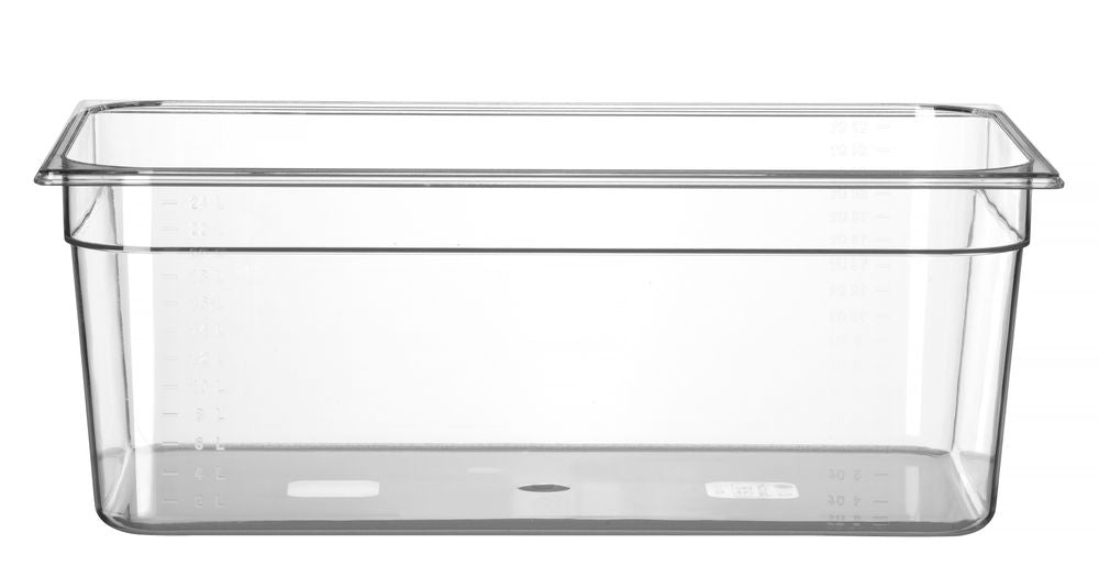 GN-beholder 1/1 COOL, 26,4L, transparent, 200 mm