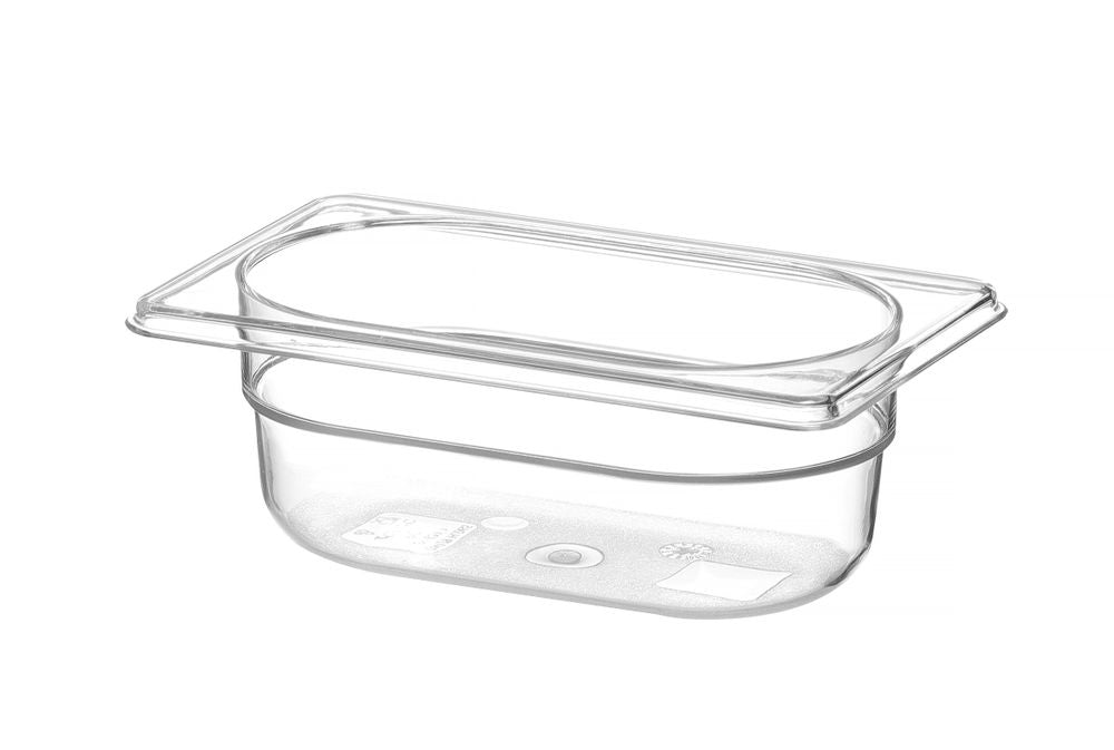 GN-beholder 1/9 COOL, 0,6L, transparent, 65 mm – bilde 2