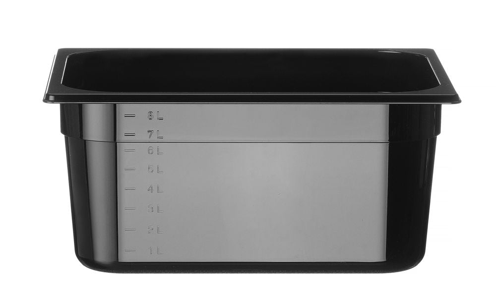 GN-beholder 1/2 COOL, 9L, sort, 150 mm