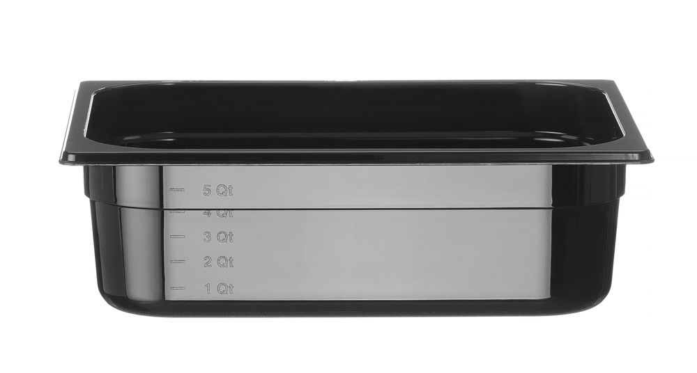 GN-beholder 1/2 COOL, 6,1L, sort, 100 mm – bilde 3