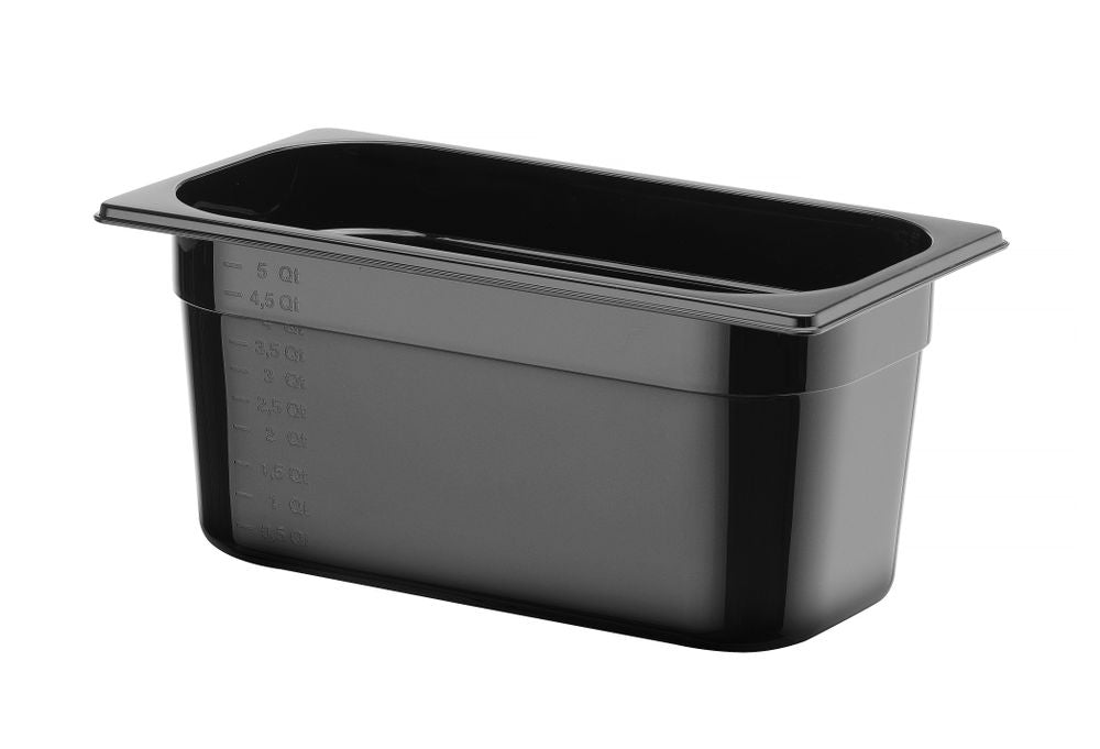 GN-beholder 1/3 COOL, 5,5L, sort, 150 mm – bilde 2