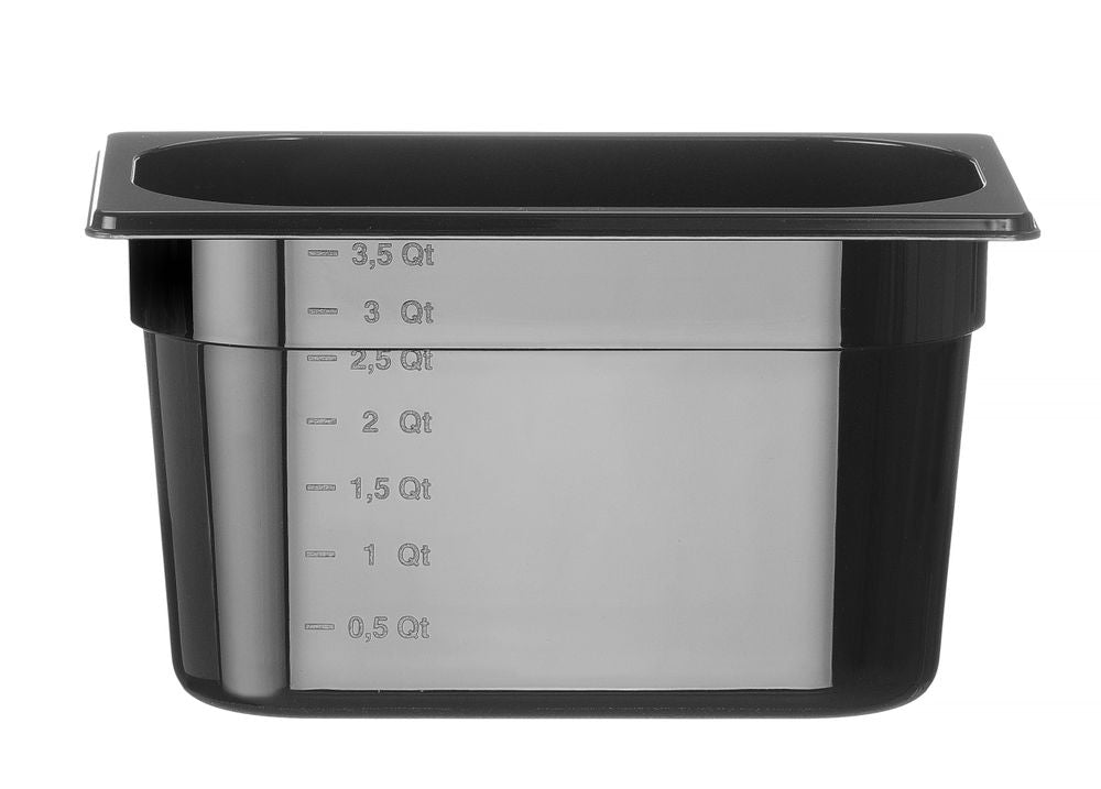 GN-beholder 1/4 COOL, 1,7L, sort, 65 mm – bilde 4