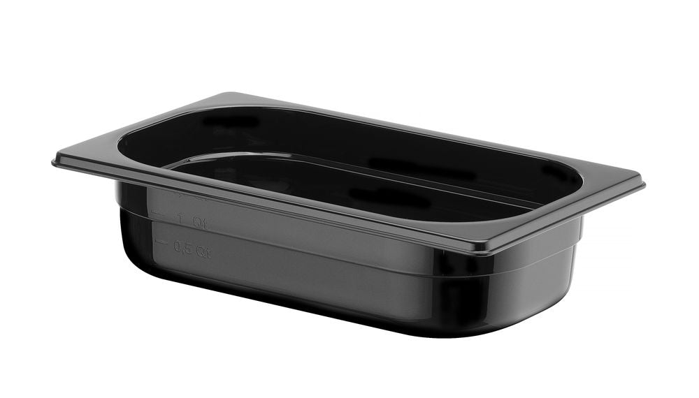 GN-beholder 1/4 COOL, 1,7L, sort, 65 mm – bilde 2