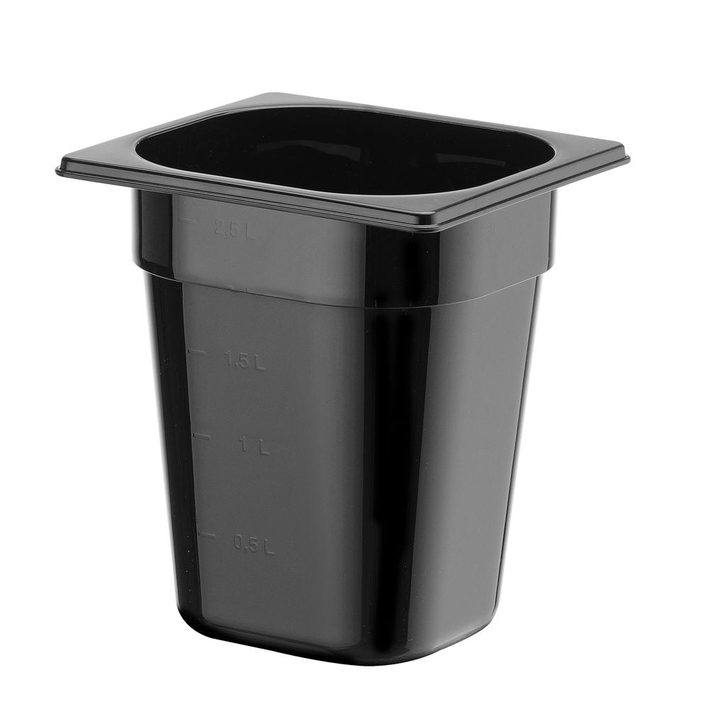 GN-beholder 1/6 COOL, 2,8L, sort, 200 mm – bilde 2