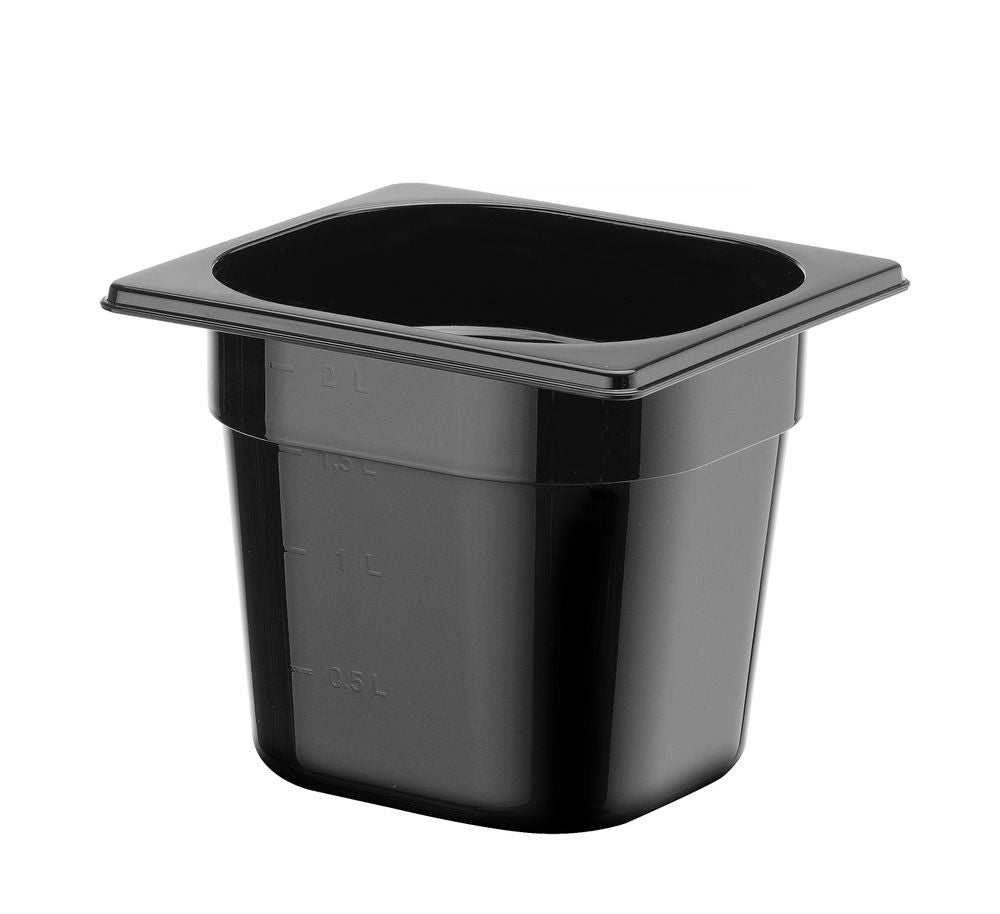 GN-beholder 1/6 COOL, 2,3L, sort, 150 mm – bilde 2
