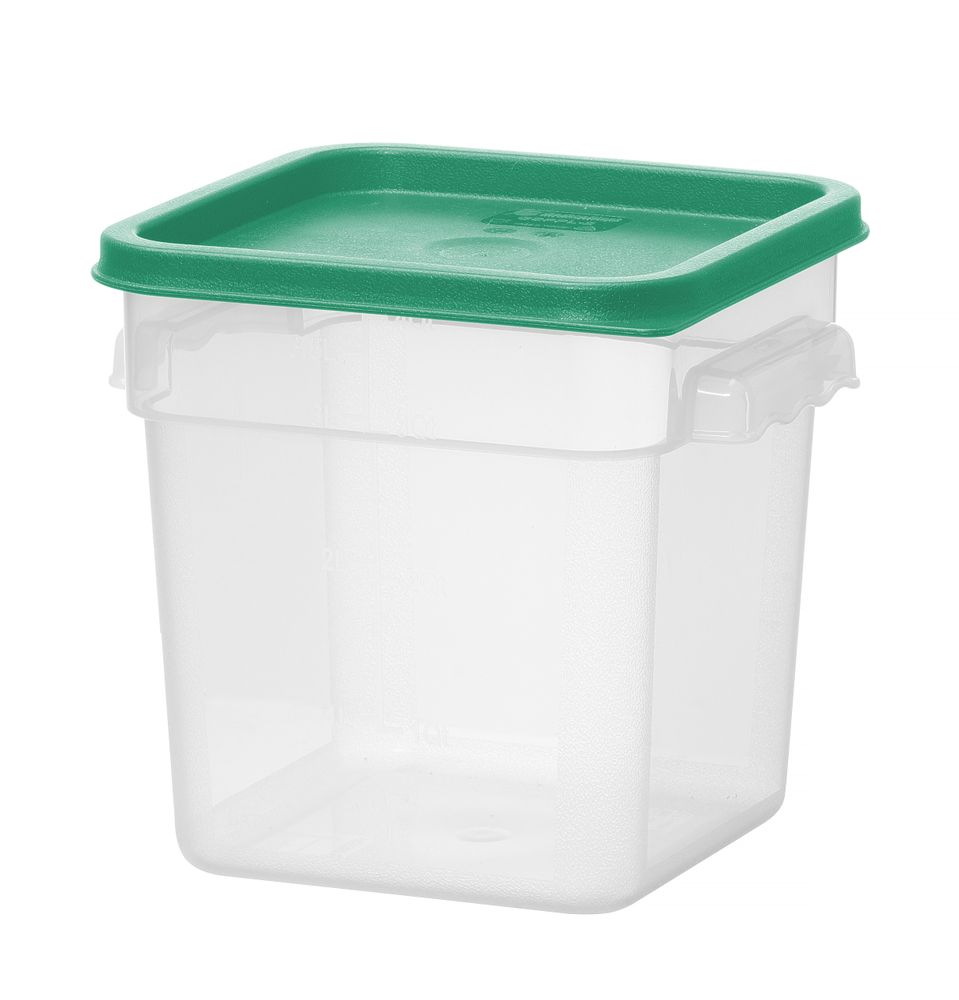 Matbeholder med gradering, 3,8L, 190x190x(H)180mm