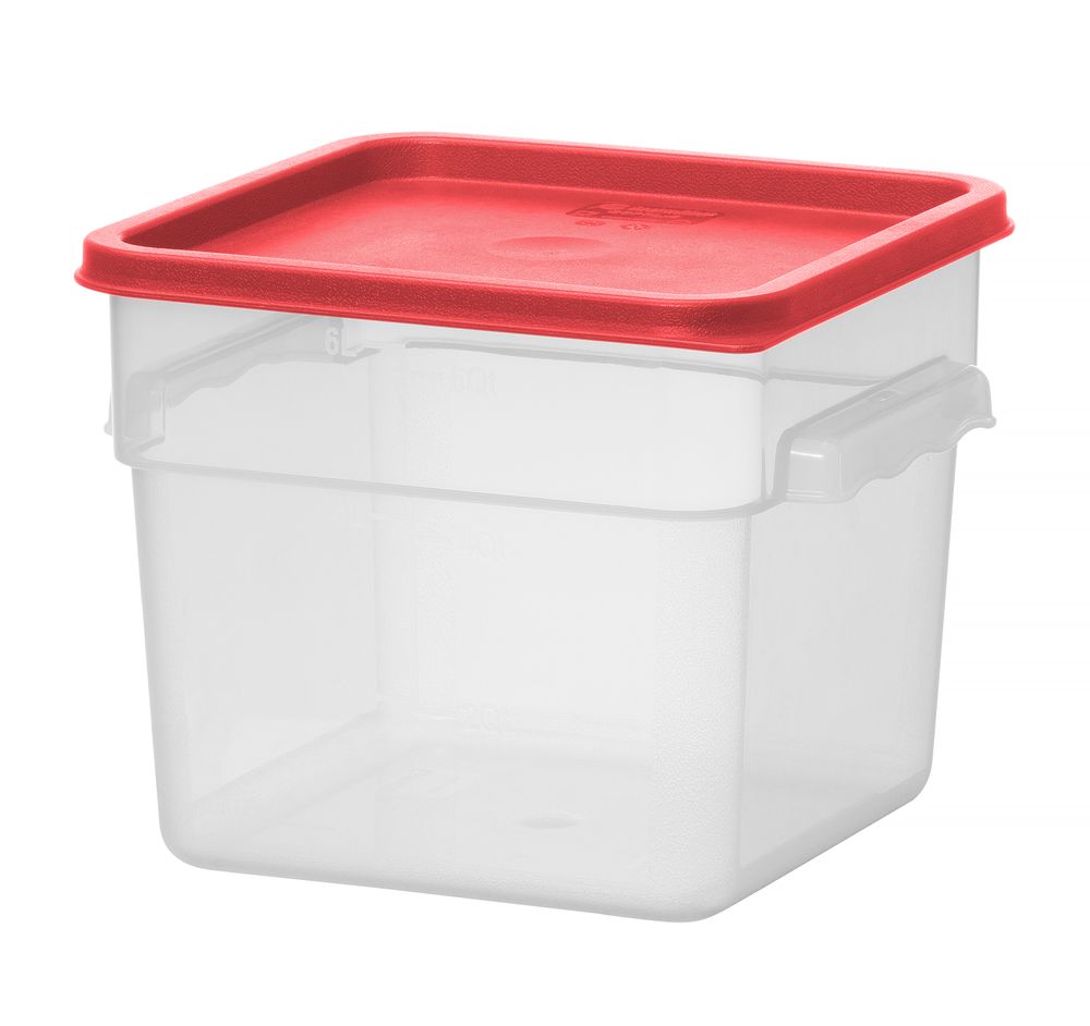 Matbeholder med gradering, 5,7L, 235x235x(H)180mm