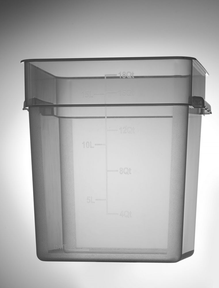 Matbeholder med gradering, 17,2L, 290x290x(H)320mm