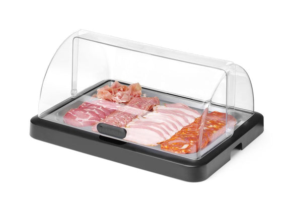 Single roll-top kjøleskjerm Duo UNIQ, designet av Robert Bronwasser, Grønn, 460x355x(H)220mm