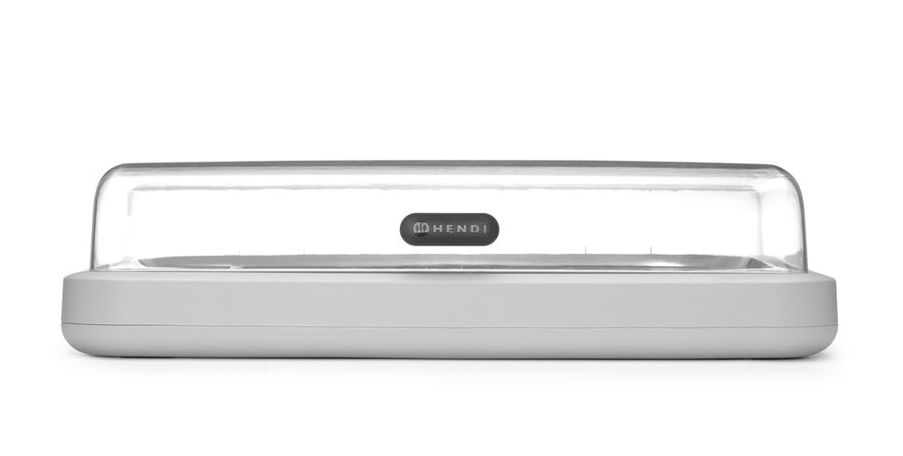 Kjøledisplay UNIQ, designet av Robert Bronwasser, GN 1/1, Hvit, 593x389x(H)147mm