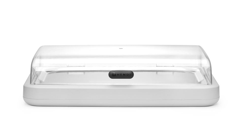Kjøledisplay UNIQ, designet av Robert Bronwasser, GN 1/1, Hvit, 593x389x(H)147mm