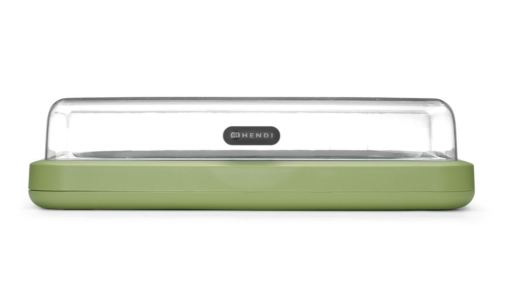 Kjøledisplay UNIQ, designet av Robert Bronwasser, GN 1/1, Grønn, 593x389x(H)147mm