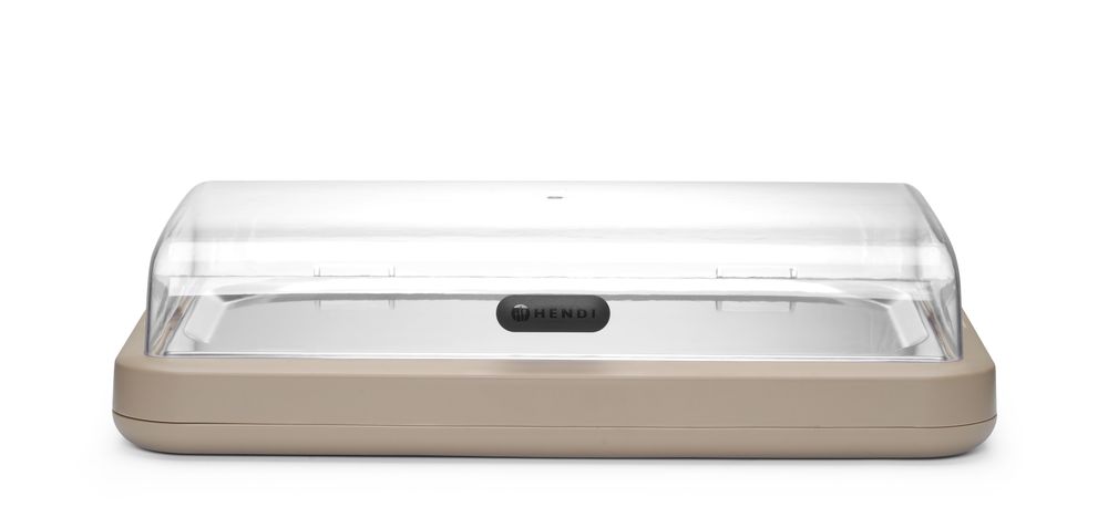Kjøledisplay UNIQ, designet av Robert Bronwasser, GN 1/1, Beige, 593x389x(H)147mm