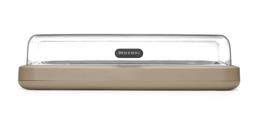 Kjøledisplay UNIQ, designet av Robert Bronwasser, GN 1/1, Beige, 593x389x(H)147mm