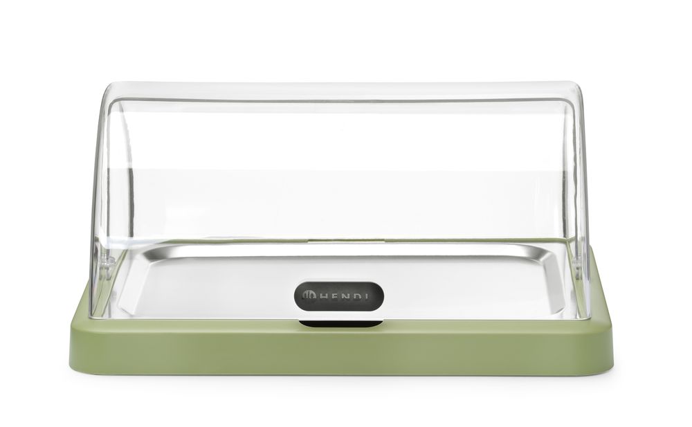 Single roll-top kjøleskjerm Duo UNIQ, designet av Robert Bronwasser, Grønn, 460x355x(H)220mm