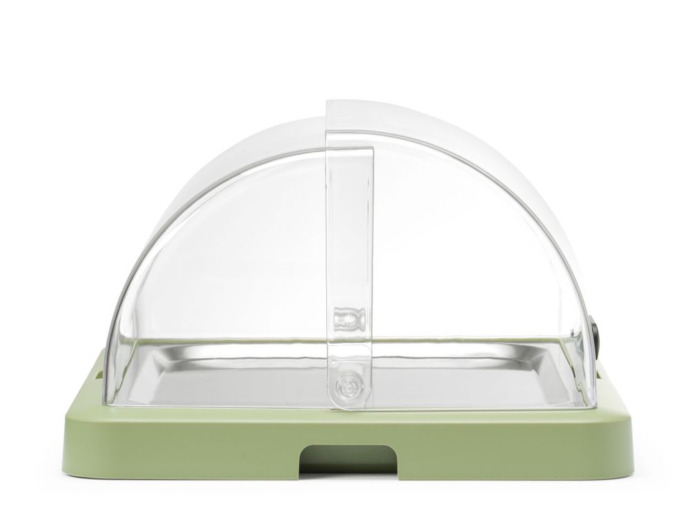 Single roll-top kjøleskjerm Duo UNIQ, designet av Robert Bronwasser, Grønn, 460x355x(H)220mm
