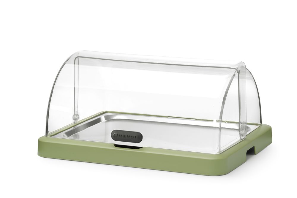 Single roll-top kjøleskjerm Duo UNIQ, designet av Robert Bronwasser, Grønn, 460x355x(H)220mm