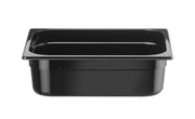 GN-beholder 1/2 COOL, 6,1L, sort, 100 mm
