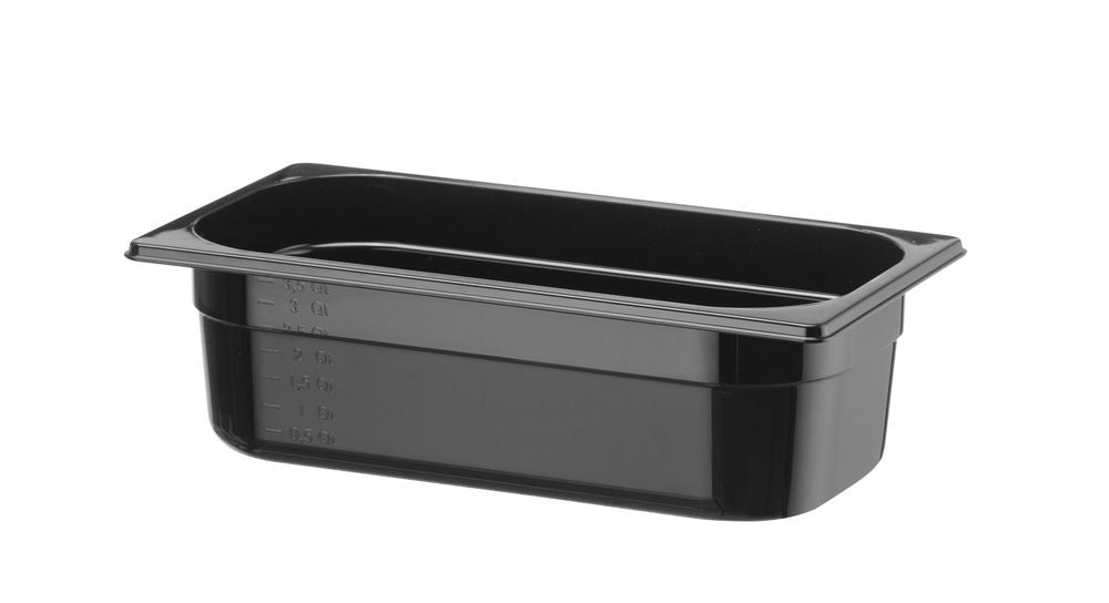 GN-beholder 1/3 COOL, 3,8L, sort, 100 mm – bilde 2
