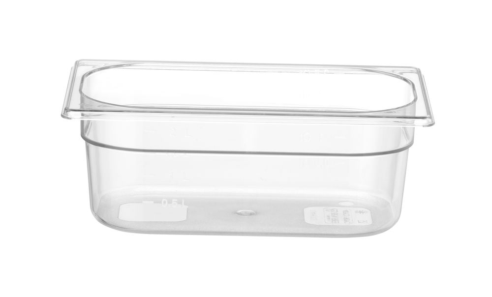 GN-beholder 1/4 COOL, 2,6L, transparent, 100 mm