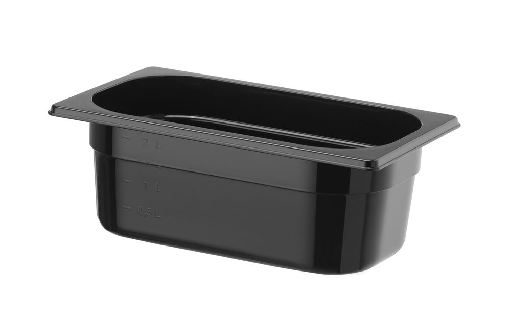 GN-beholder 1/4 COOL, 2,6L, sort, 100 mm – bilde 2