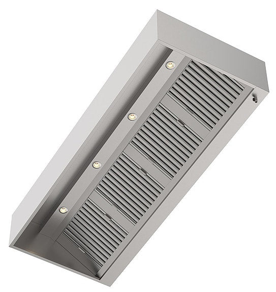 REKTANGULÆR VENTILASJONSHETTE VENTILASJON MED FILTER OG BELYSNING