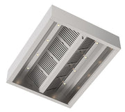VENTILASJONSHETTE MIDT STILT V-FILTER - BELYSNING OG TILLUFTS KANAL