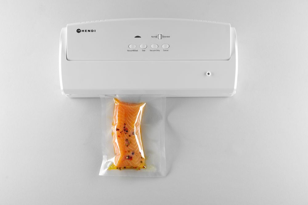 Strip vakuumpakkemaskin, HENDI, Budget Line, 220-240V/100W, 390x160x(H)92mm