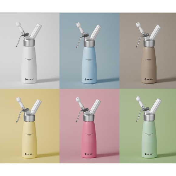 Kremdispenser - 0,5L - Pastellblå