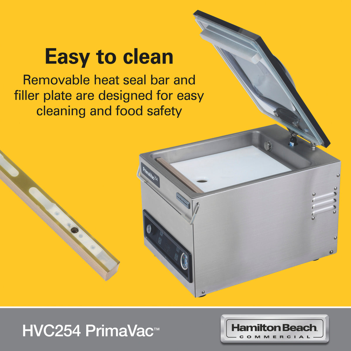 Hamilton Beach PrimaVac 254 kammervakuumpakker HVC254-CE